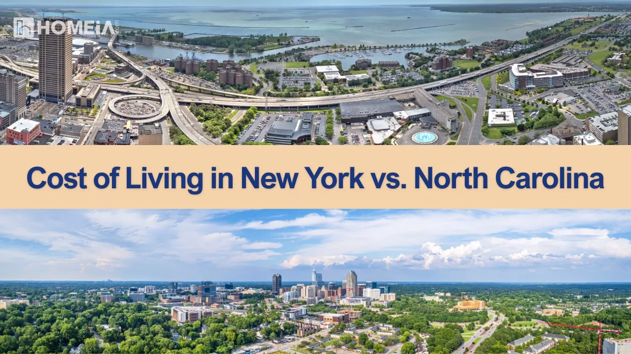 Cost of Living in New York vs. North Carolina