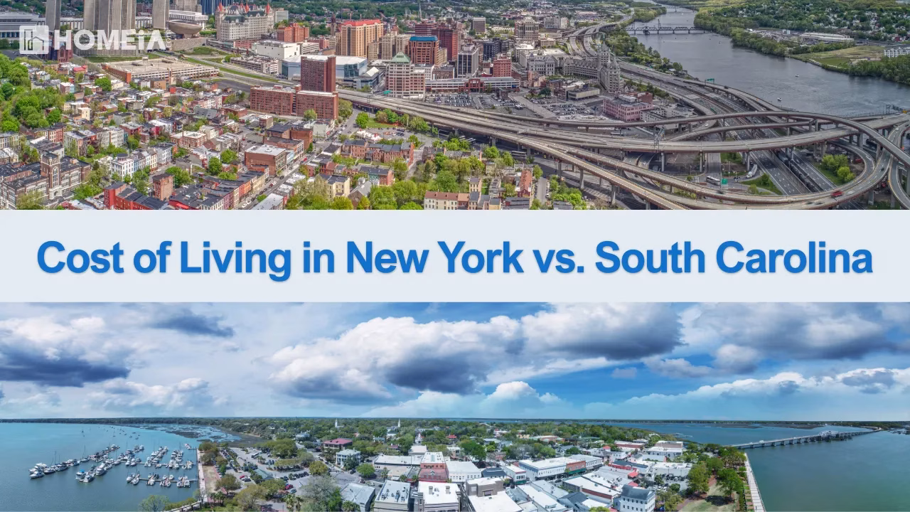 Cost of Living in New York vs. South Carolina