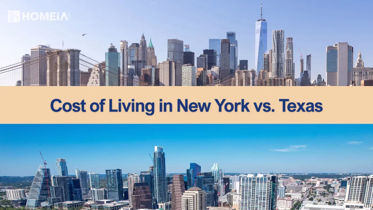 Cost of Living in New York vs. Texas