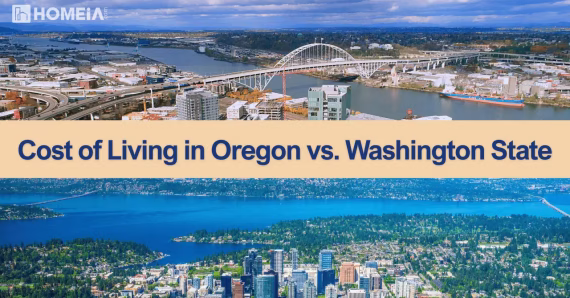 Cost of Living in Oregon vs. Washington State
