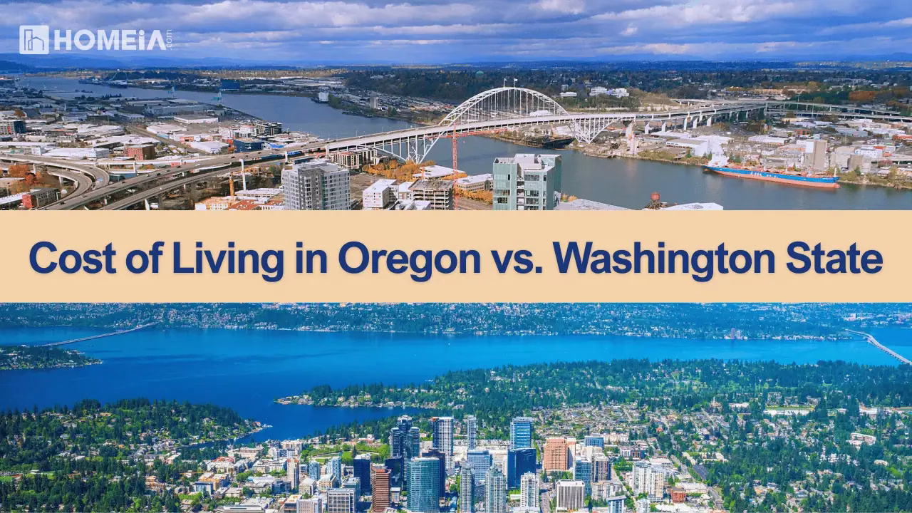 Cost of Living in Oregon vs. Washington State