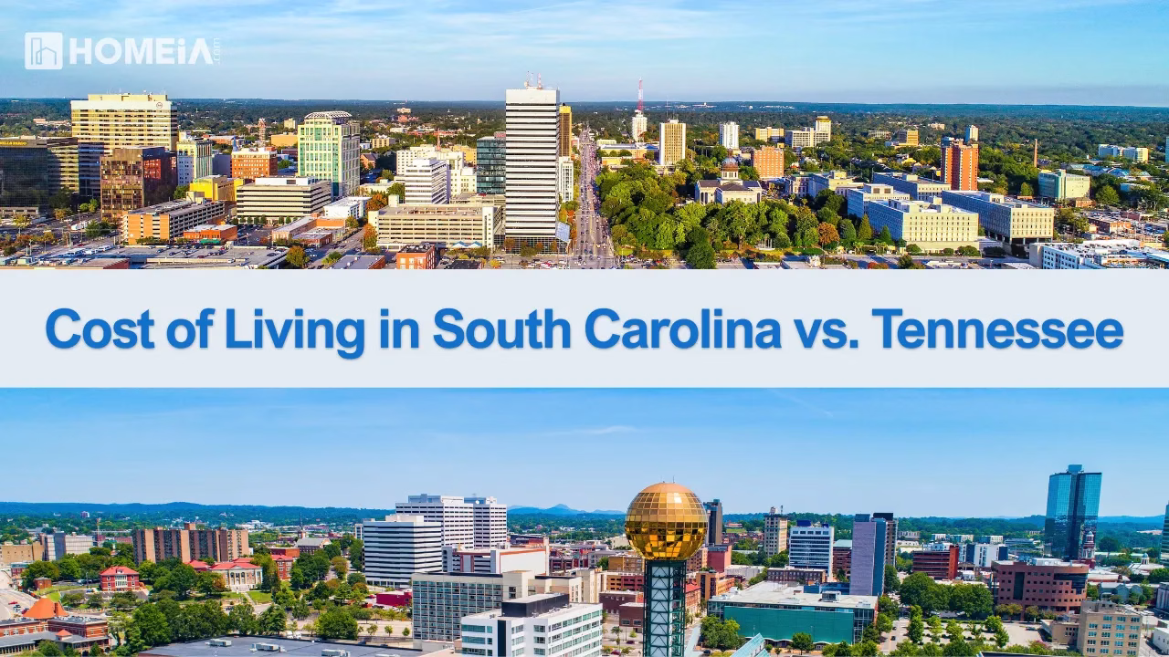Cost of Living in South Carolina vs. Tennessee