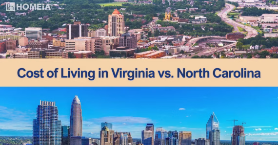 Cost of Living in Virginia vs. North Carolina