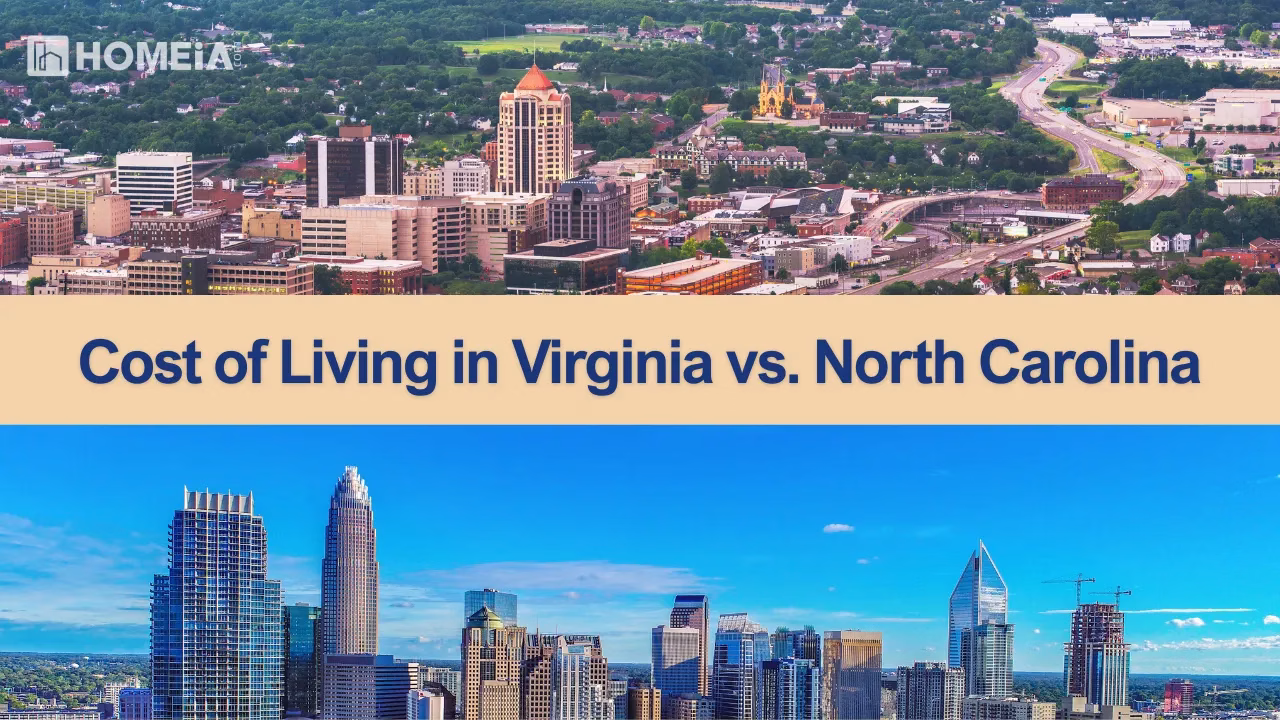 Cost of Living in Virginia vs. North Carolina